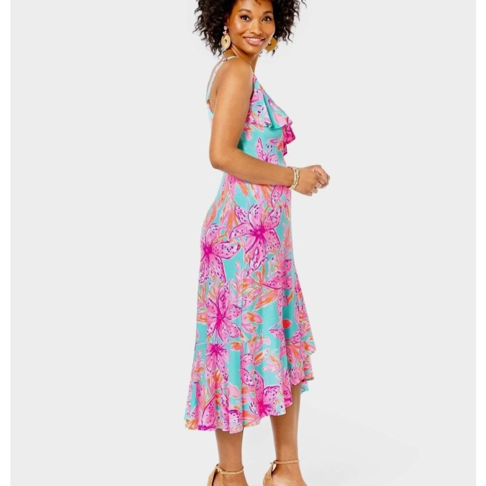 Lilly Pulitzer Fontaine Wrap dress - Picture 2 of 4
